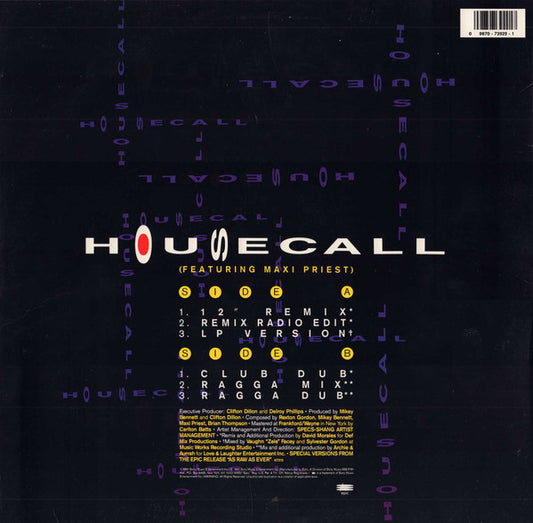 Shabba Ranks : Housecall (12")