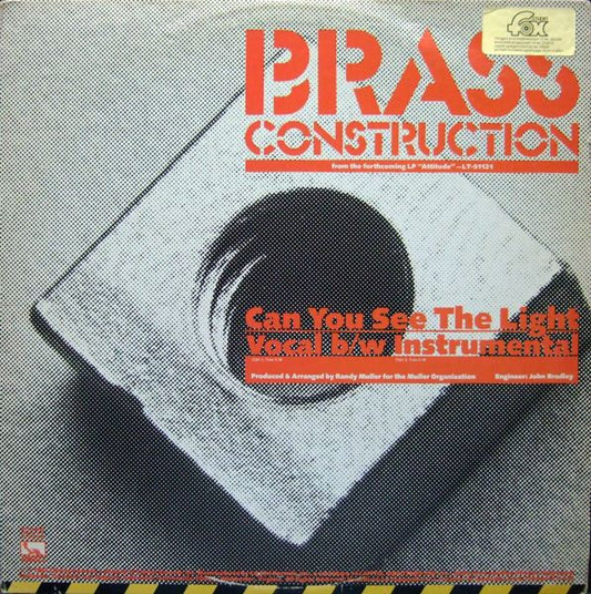 Brass Construction : Can You See The Light (12")