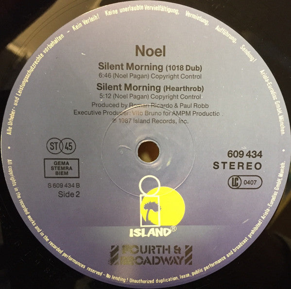 Noel : Silent Morning (12", Maxi)