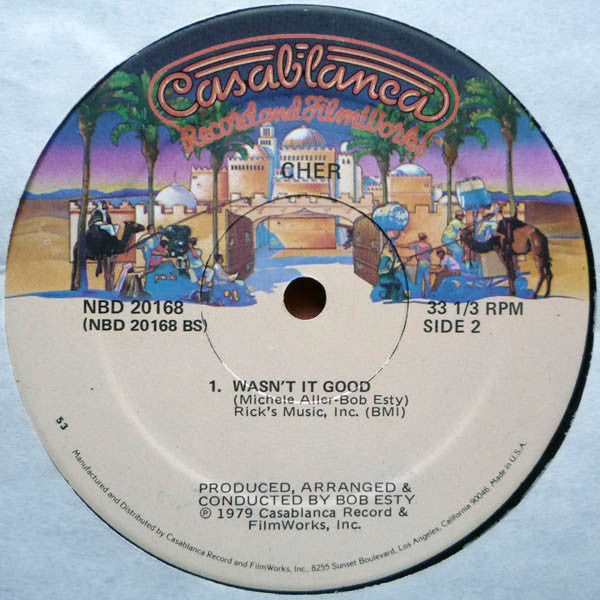 Cher : Take Me Home (12", 53)