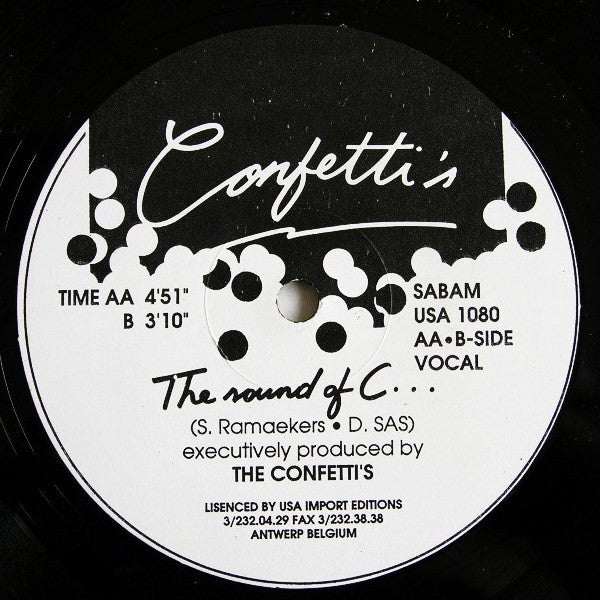 Confetti's : The Sound Of C... (12")