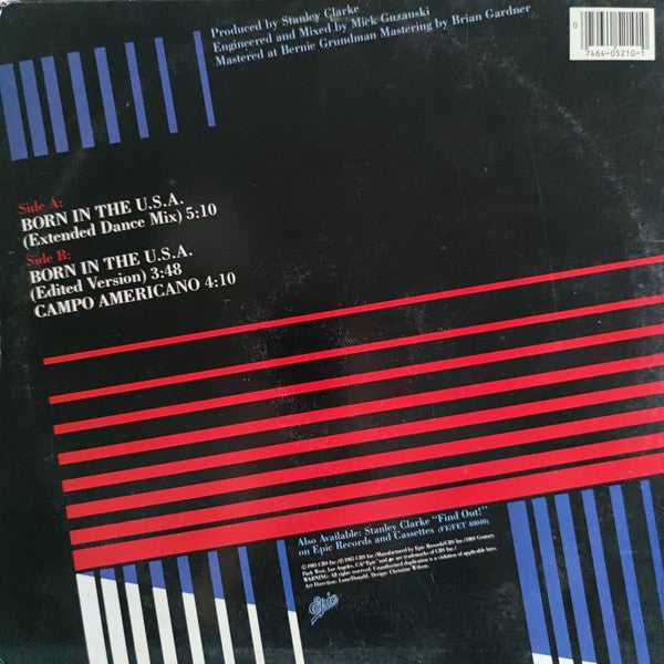 The Stanley Clarke Band : Born In The U.S.A. (12")
