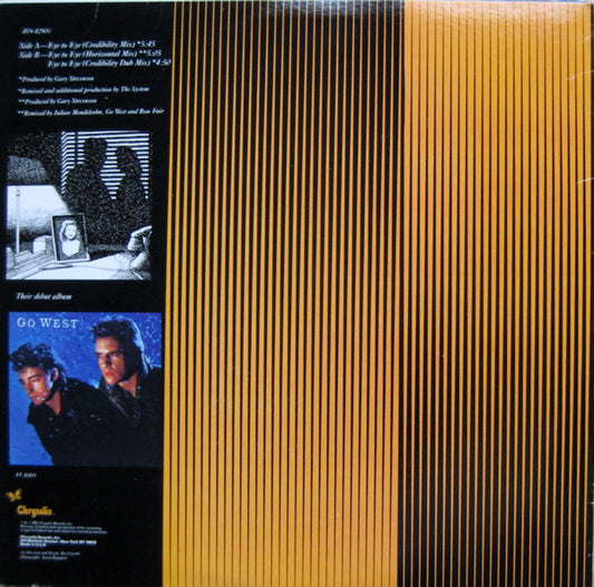 Go West : Eye To Eye (Credibility Mix) (12")