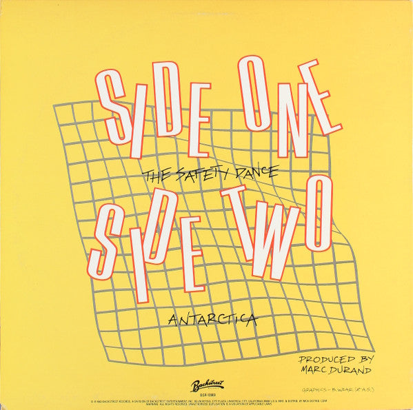 Men Without Hats : The Safety Dance (Extended ‘Club Mix’) (12", Single, Glo)