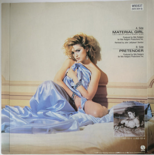 Madonna : Material Girl / Pretender (12", Single)