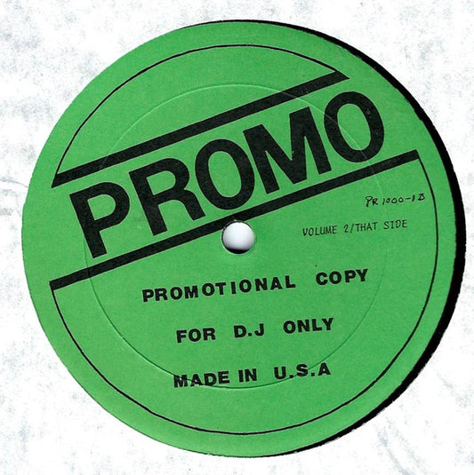 Various : Promo (12", Mixed, Promo, Unofficial, Var)