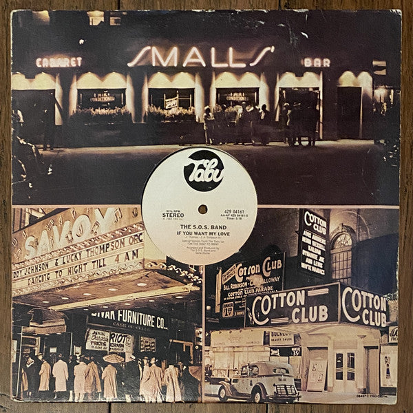 The S.O.S. Band : Tell Me If You Still Care (12")