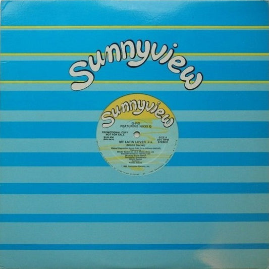 Q-Pid Featuring Nikki Q : My Latin Lover (12", Promo)