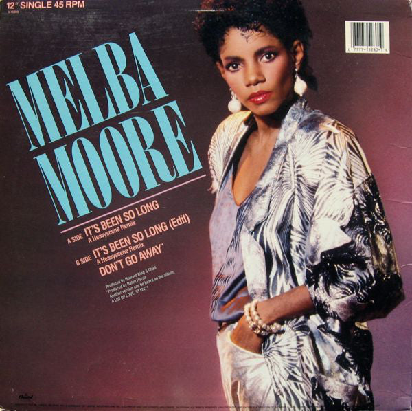 Melba Moore : It's Been So Long (12", Single)