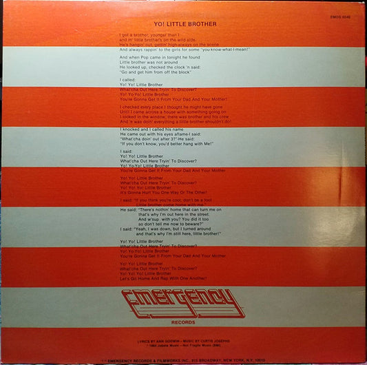 Nolan Thomas : Yo! Little Brother (12")