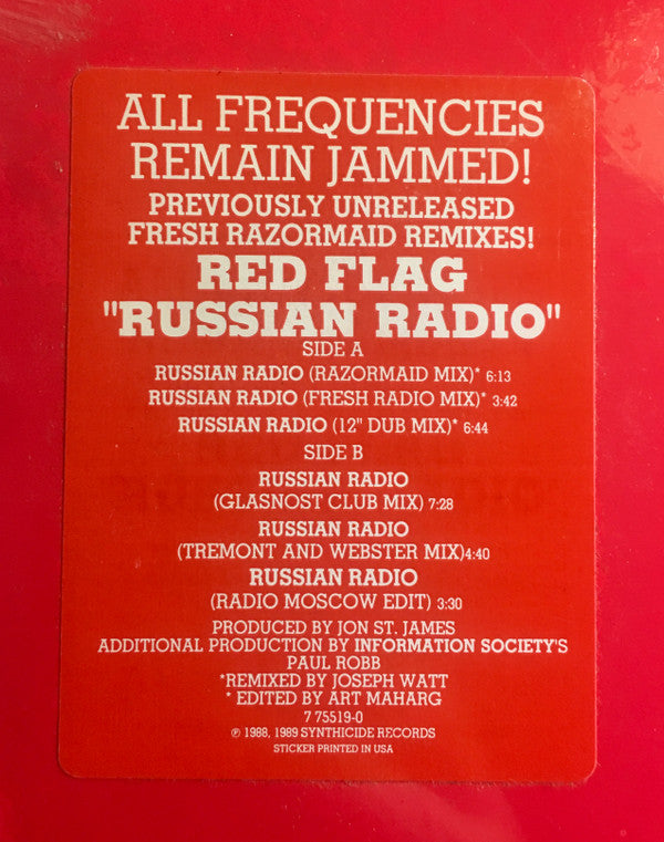 Red Flag : Russian Radio (12")