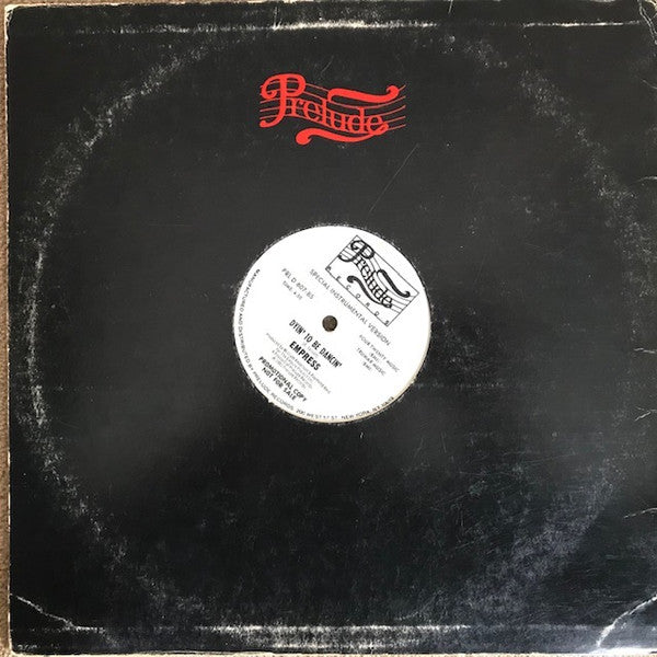 Empress : Dyin' To Be Dancin' (12", Promo)
