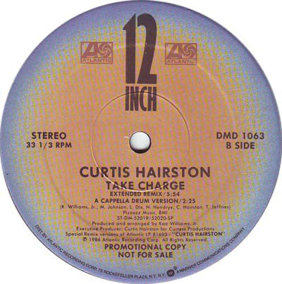 Curtis Hairston : Let's Make Love Tonight (12", Single, Promo)