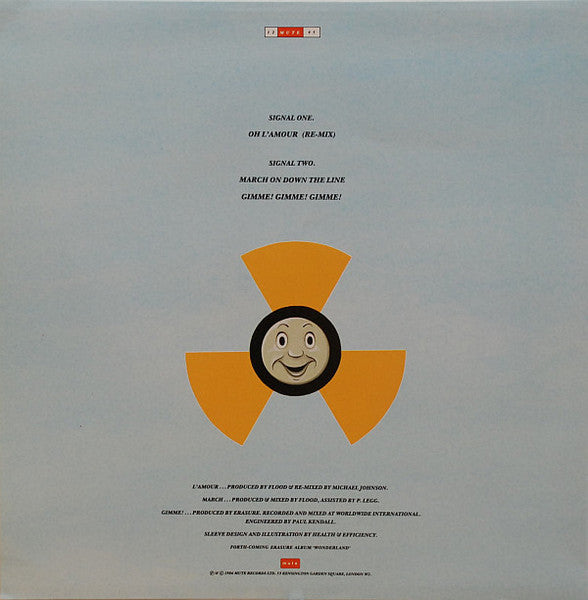 Erasure : Oh L'Amour (12", Single)