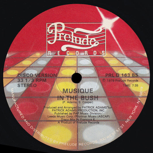 Musique : Keep On Jumpin' / In The Bush (12")