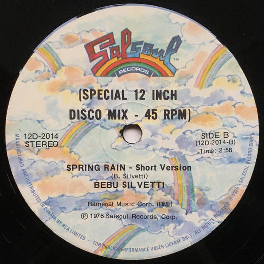 Bebu Silvetti : Spring Rain (12")