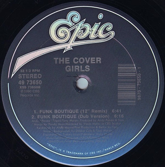 The Cover Girls : Don't Stop Now / Funk Boutique (12")