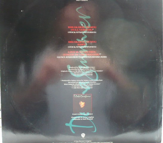 Donna Summer : Breakaway (Remix) (12", Single)