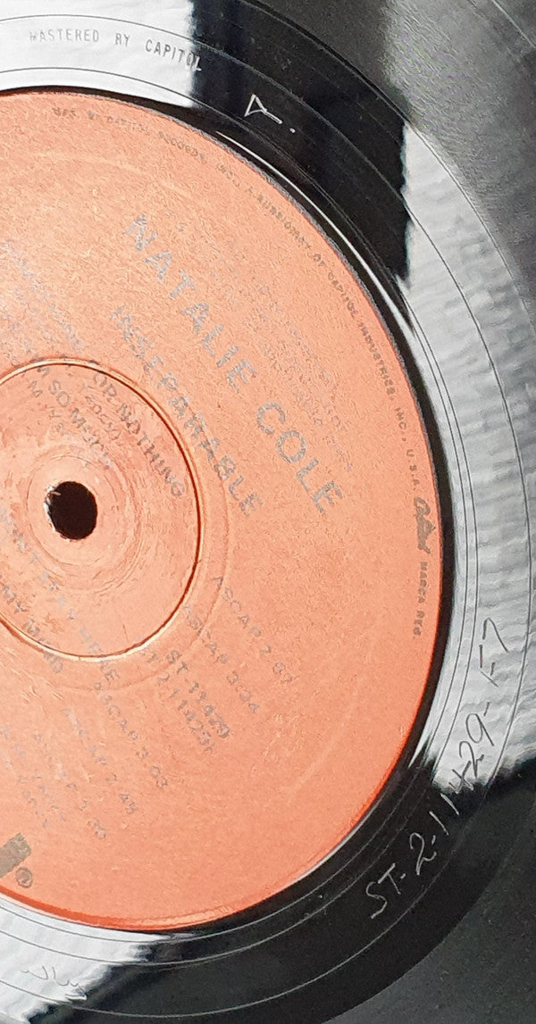 Natalie Cole : Inseparable (LP, Album, Win)