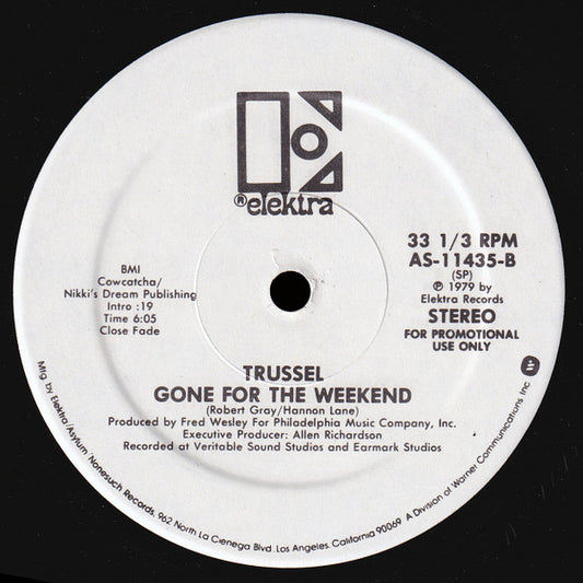 Trussel : Love Injection (12", Promo)