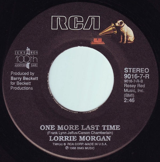 Lorrie Morgan : Out Of Your Shoes (7")