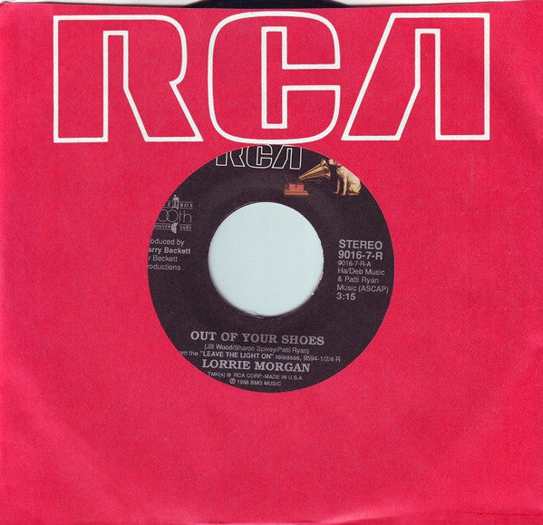 Lorrie Morgan : Out Of Your Shoes (7")