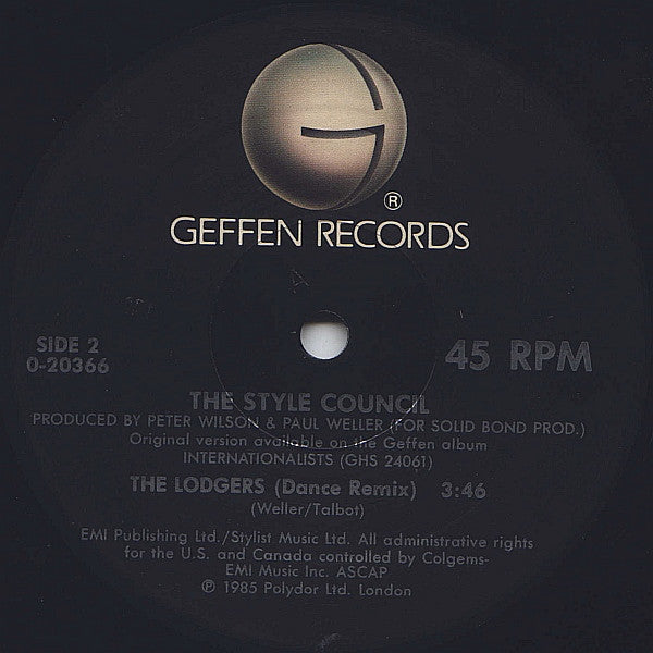 The Style Council : Boy Who Cried Wolf (12", Maxi, All)