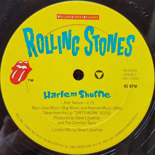 The Rolling Stones : Harlem Shuffle (12")