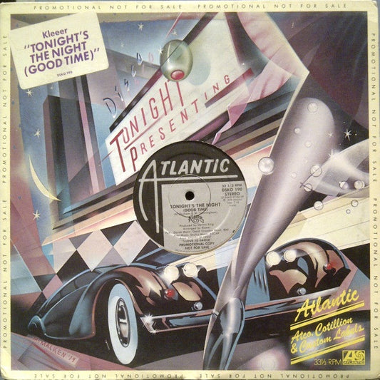 Kleeer : Tonight's The Night (Good Time) (12", Promo)