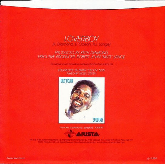 Billy Ocean : Loverboy (7")