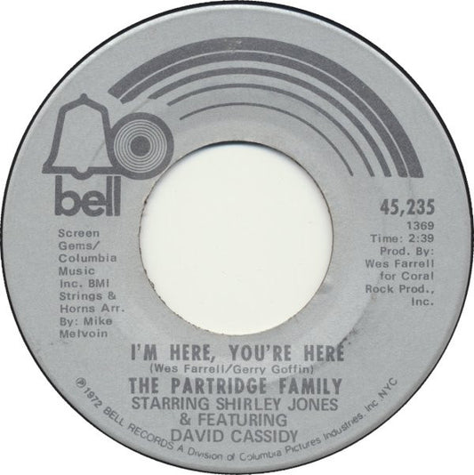 The Partridge Family : Breaking Up Is Hard To Do (7", Single, ARP)