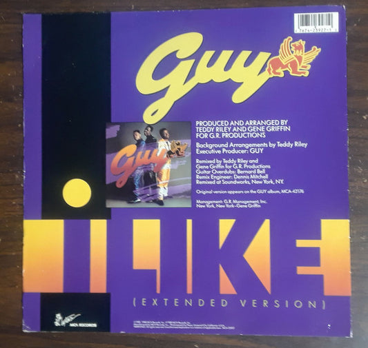 Guy : I Like (Extended Version) (12", Single)