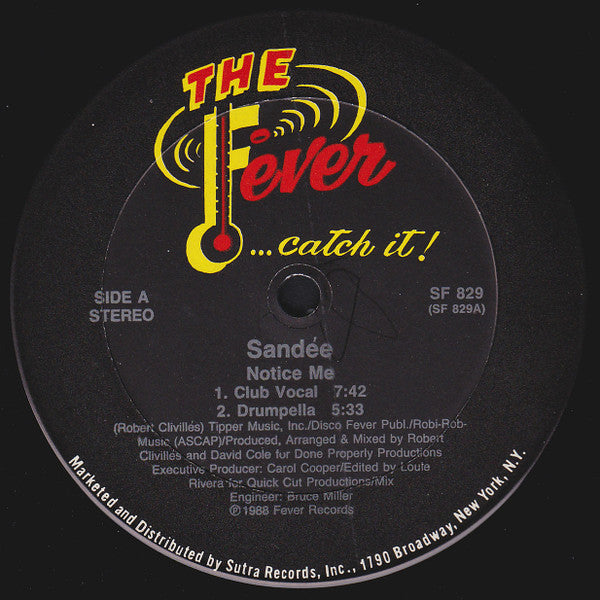 Sandee : Notice Me (12")