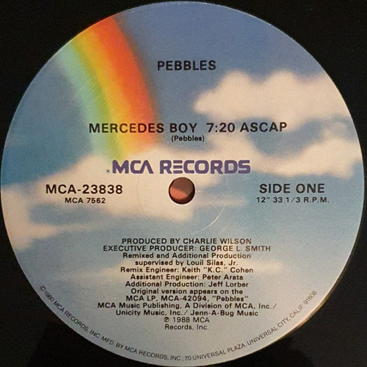Pebbles : Mercedes Boy (12" Version) (12")