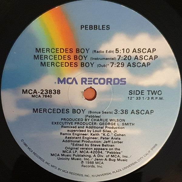 Pebbles : Mercedes Boy (12" Version) (12")
