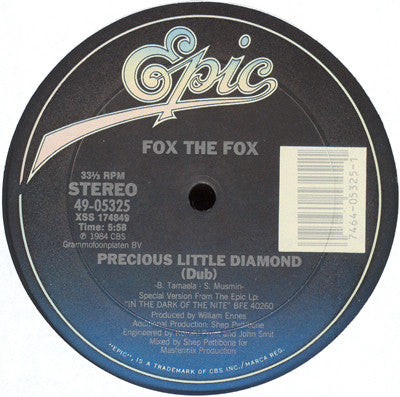 Fox The Fox : Precious Little Diamond (Remix) (12")