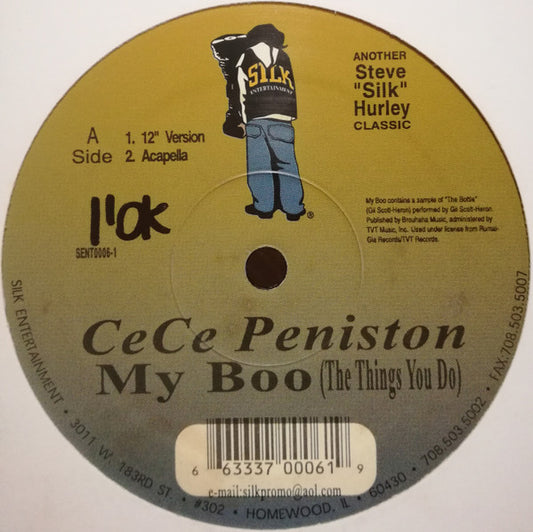 Ce Ce Peniston : My Boo (The Things You Do) (12")