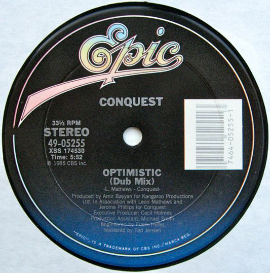 Conquest : Optimistic (12")