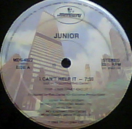 Junior (2) : I Can't Help It (12", HRM)