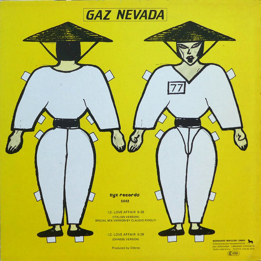 Gaznevada : I.C. Love Affair (12")