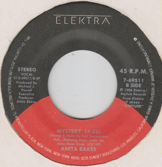 Anita Baker : Caught Up In The Rapture (7", Single, SP )