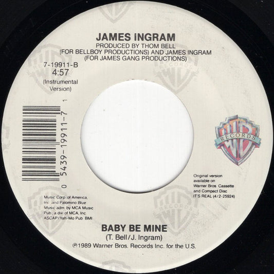 James Ingram : I Don't Have The Heart (7", Single)