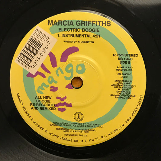 Marcia Griffiths : Electric Boogie (7", Sol)