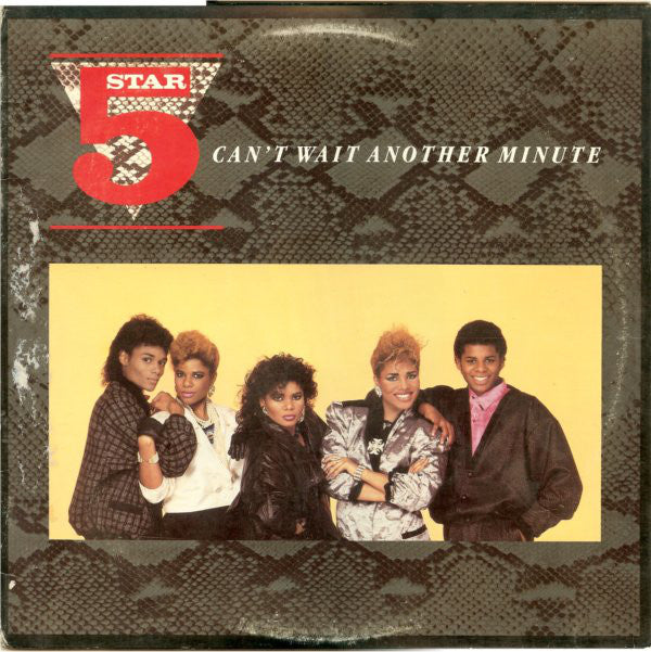 Five Star : Can't Wait Another Minute (12")