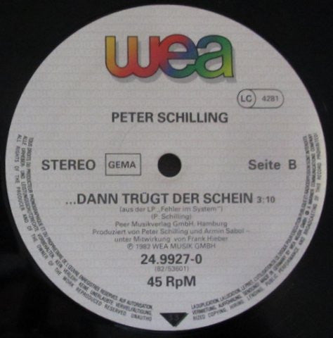 Peter Schilling : Major Tom (Völlig Losgelöst) (12", Maxi, Ltd, Dif)