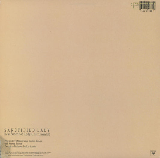 Marvin Gaye : Sanctified Lady (12", Single, Pit)