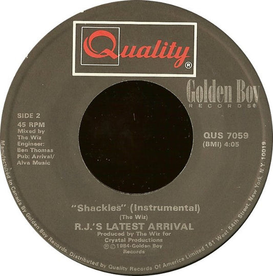 R.J.'s Latest Arrival : Shackles (7")