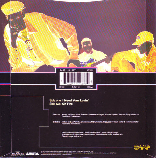 Curiosity : I Need Your Lovin' (7", Single)