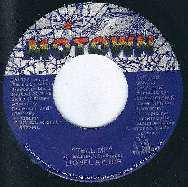 Lionel Richie : Penny Lover (7", Single)