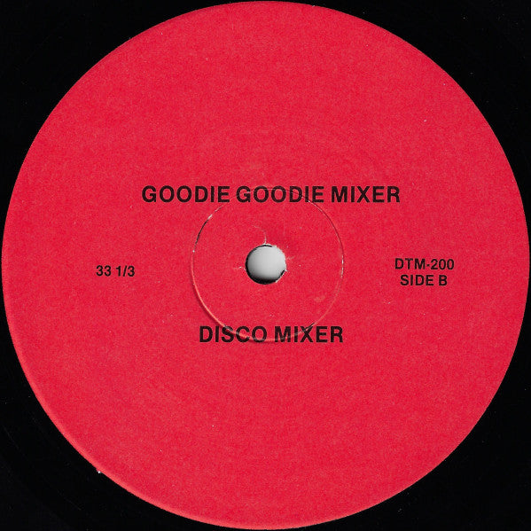 Various : Goodie Goodie Mixer (12", S/Sided, Mixed, Unofficial)